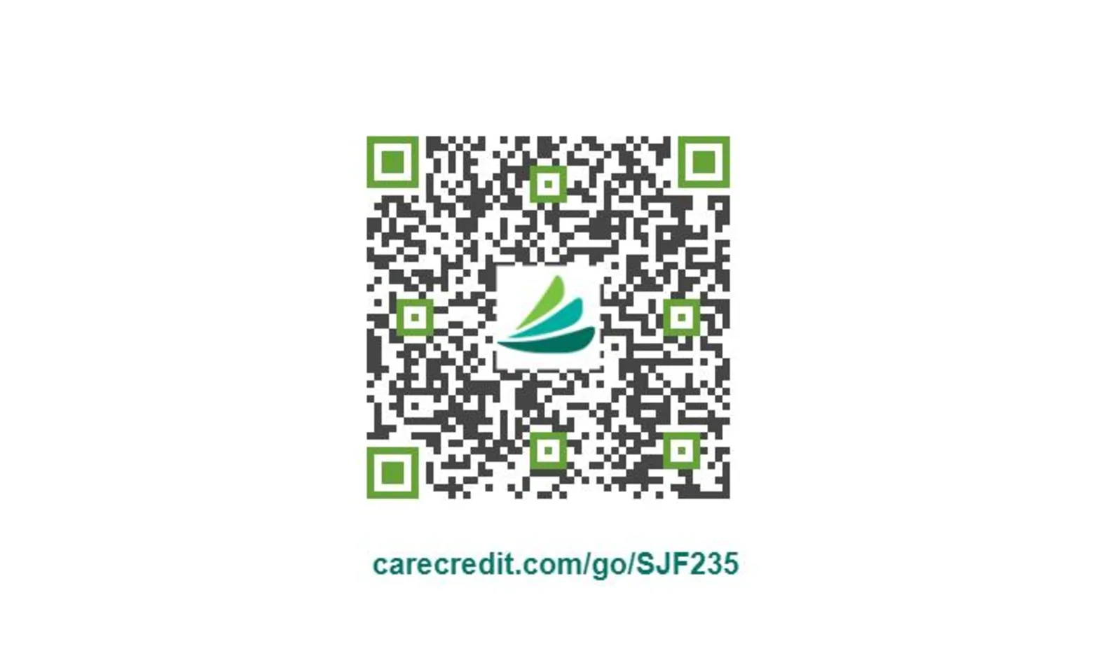 CareCredit QR Code for Stillwater Veterinary Clinic's patients